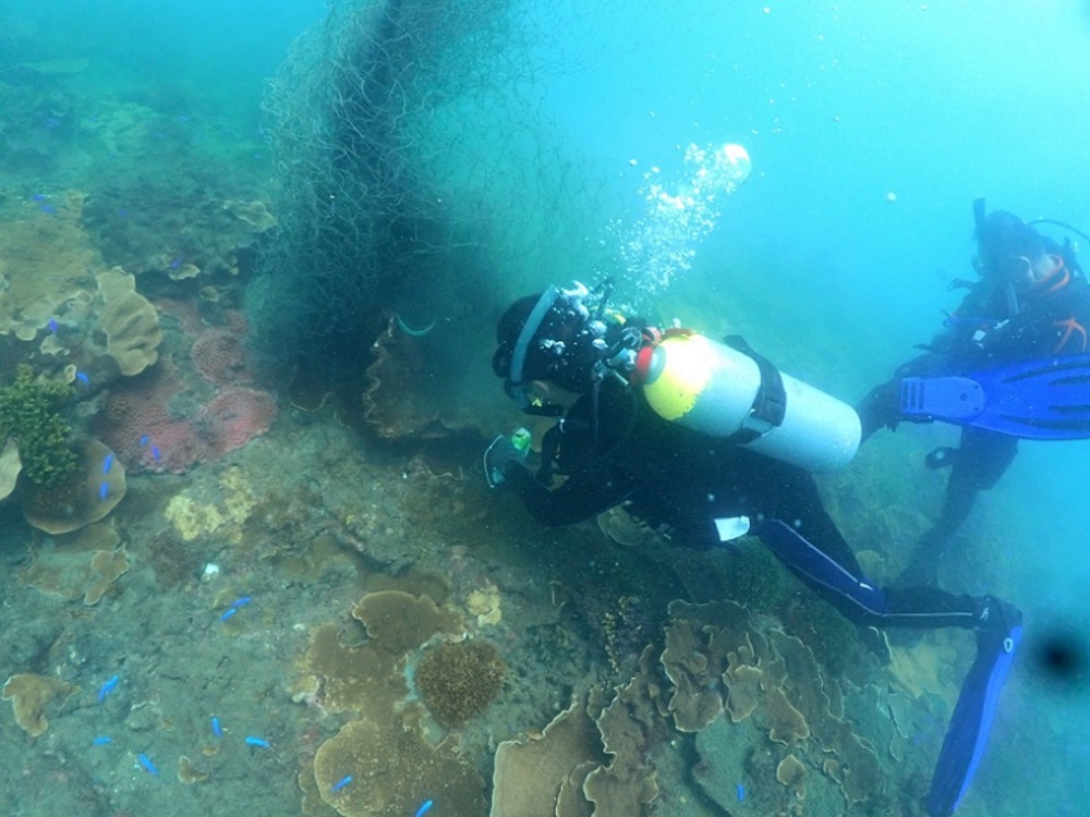 2022/09/20高科大清除海底覆網成果發表會今在澎湖馬公機場盛大登場