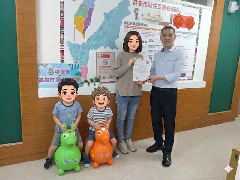 2026/05/20不讓國人小孩成為流浪兒 雄移民署協助設籍拿到身分證
