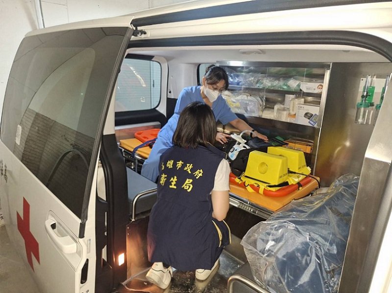 2026/05/21衛生局查核救護車設備保障緊急醫療品質 超額收費依法最高罰30萬