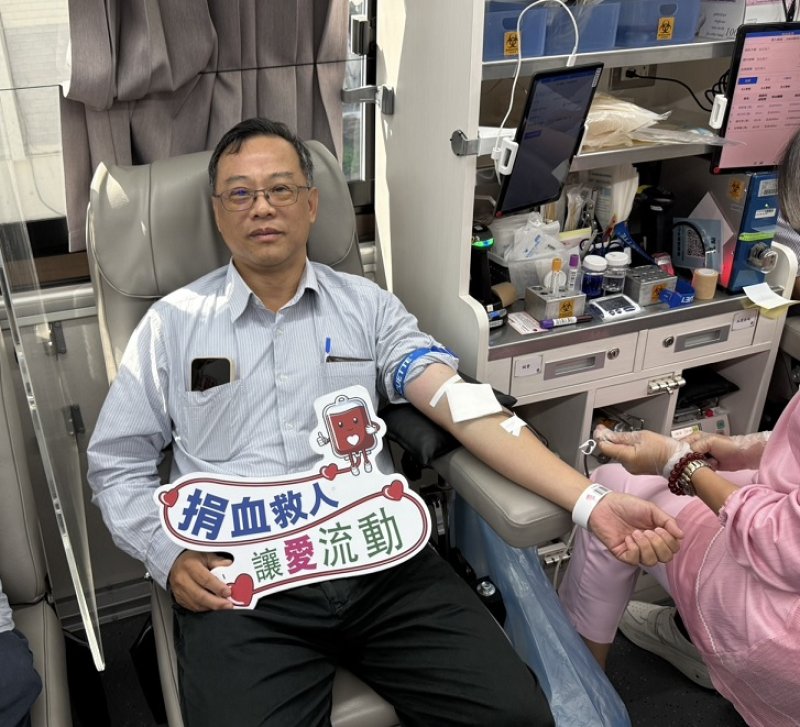 2026/05/26台灣中油公司大林煉油廠今舉辦捐血活動  募集40,000C.C的血液