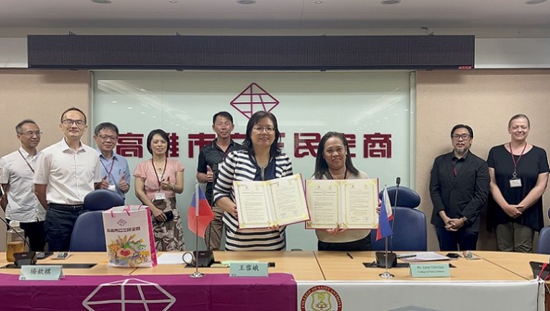 2026/05/27三民家商與菲律賓聖安東尼學院今簽署MOU 進行深度的長期合作