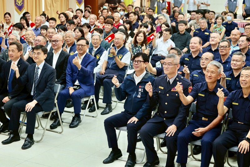 2026/06/09陳其邁今出席警察節表揚大會 感謝同仁締造施政滿意度第一佳績