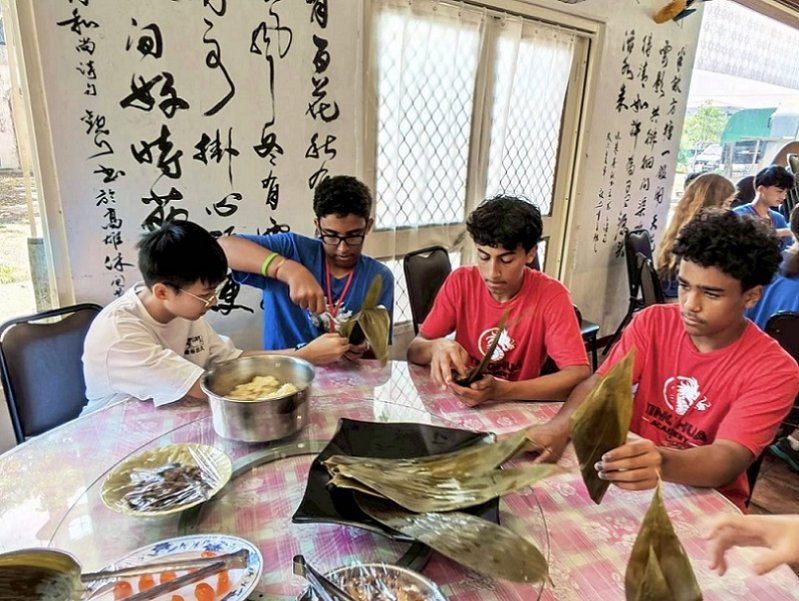 2026/06/20美國英華學院二度訪南隆國中，締結姊妹校深化國際友誼