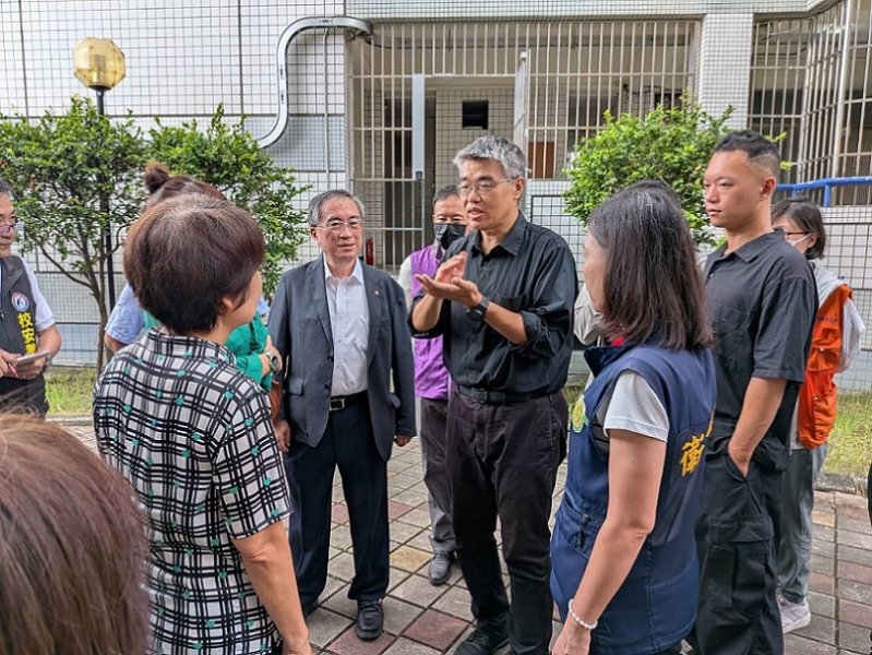 2026/08/22防堵境外移入登革熱進入社區　李懷仁副市長今視察校園境外宿舍防疫作為